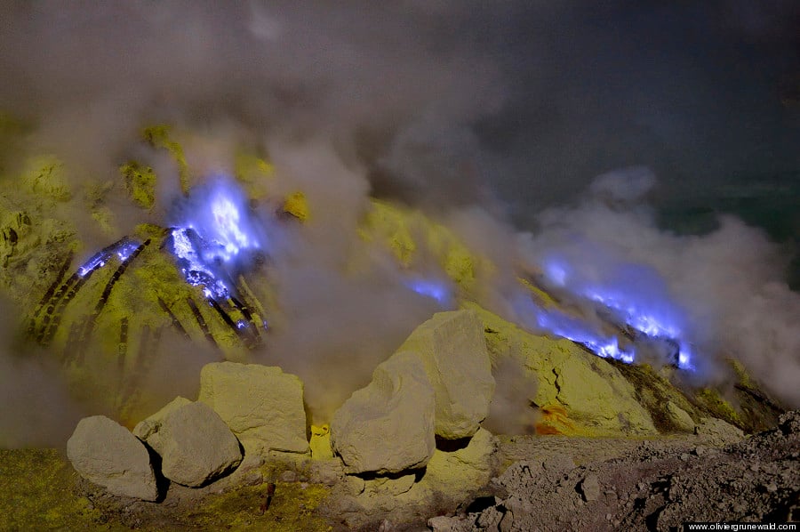 Kawah Ijen volcano solfatara