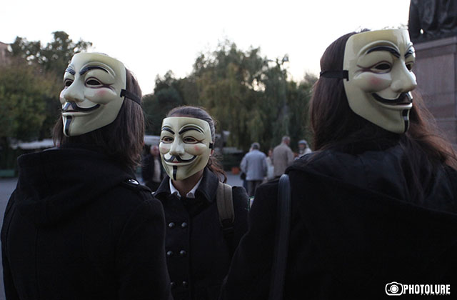Rally of Anonymous