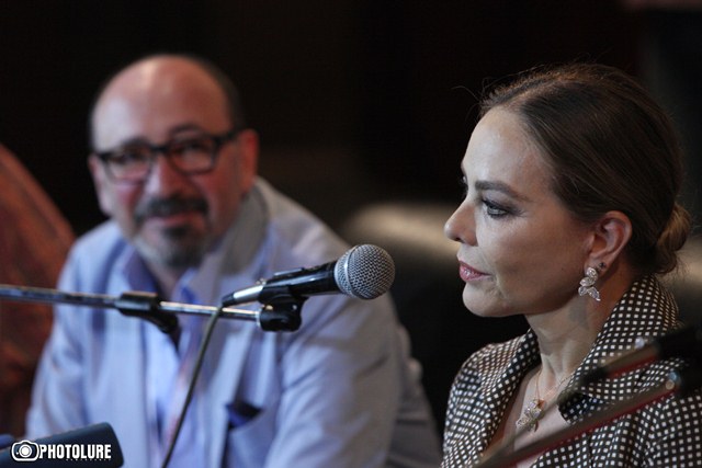 Meeting with famous actress Ornella Muti in frames of the 12th Golden Apricot Yerevan International Film Festival took place at Moscow Cinema