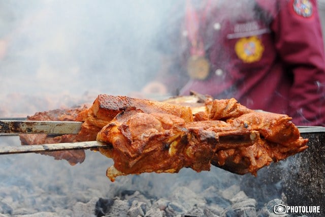 Annual barbecue festival took place near Akhtala Monastery