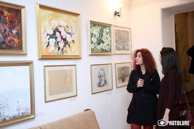 Exhibition-fair of Zulum and Mushegh Grigoryans’ artworks opened at studio-gallery of Zulum and Mushegh Grigoryans