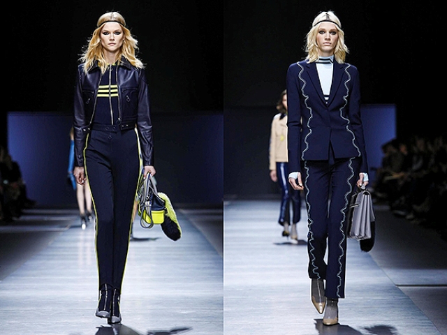 Versace Fashion Show, Ready To Wear Collection Fall Winter 2016 in Milan