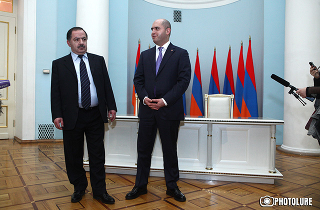 The ‘Armenian Revolutionary Federation Dashnaktsutiun’ and the ‘Republican Party of Armenia’ gave a joint press conference at the RA Presidential Residence