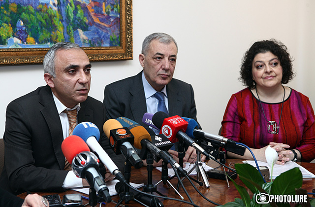 A press conference dedicated to the Armenia's membership in 'Eurimages' took place at the RA Ministry of Culture