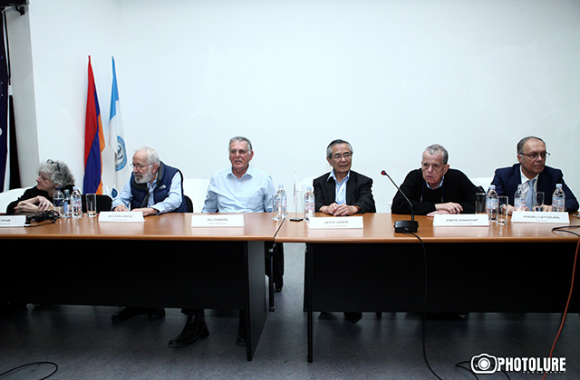 A press conference in frames of the 'Nobel Days in Yerevan' took place at Yerevan State Medical University named after M. Heratsi