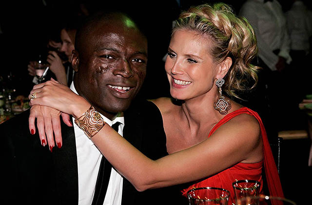 LOS ANGELES - AUGUST 27:  Singer Seal and actress Heidi Klum pose at the Governor's Ball after the 58th Annual Primetime Emmy Awards at the Shrine Auditorium on August 27, 2006 in Los Angeles, California.  (Photo by Vince Bucci/Getty Images)