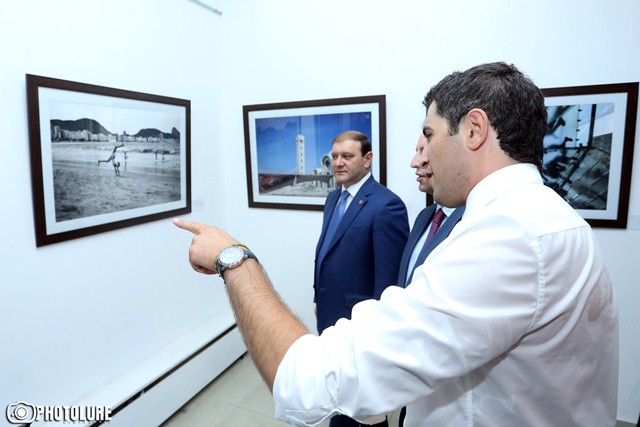 Exhibition of the RA President's personal photographer Davit Hakobyan took place at the RA Artists' Union