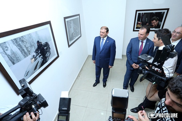 Exhibition of the RA President's personal photographer Davit Hakobyan took place at the RA Artists' Union