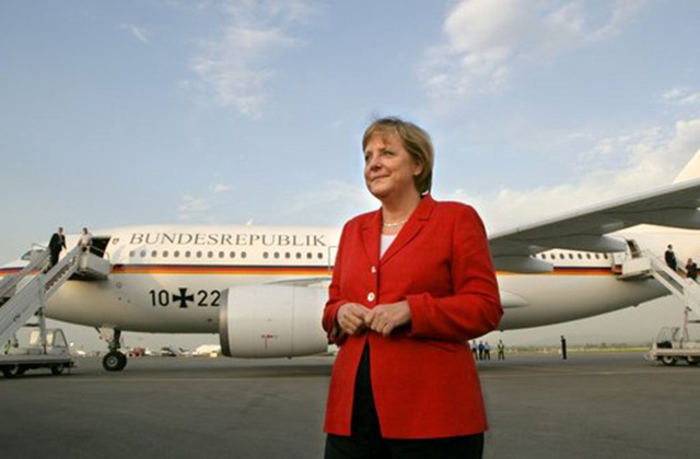 Politiker-Dienstreisen - Merkel