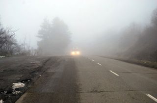 Գորիսի և Արարատի տարածաշրջանների ավտոճանապարհներին մառախուղ է