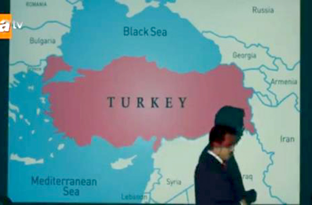 Թուրքական սերիալում ցուցադրված քարտեզում Արցախը և Ադրբեջանը ներկայացվել են որպես Հայաստան