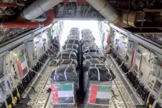 ԱՄԷ-ի և Եգիպտոսի ռազմաօդային ուժերն օդային ճանապարհով օգնության խոշորագույն խմբաքանակն են հասցրել Գազայի հատված