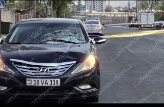 Երևանում 25-ամյա վարորդը «Hyundai»-ով վրաերթի է ենթարկել հետիոտնին, որը տեղում մահացել է