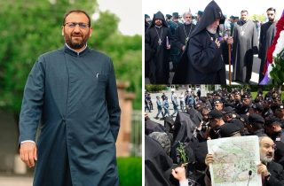Արշակ սրբազանը՝ հայկական ոստիկանական համազգեստով անհասկանալի ծագմամբ մարդկանց և աղետաբեր վարչախմբի ղեկավարի գործողությունների մասին