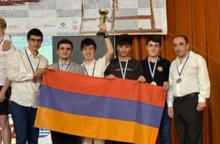 Հայաստանի շախմատի մինչև 18 տարեկանների թիմը դարձել է ԵԱ-ի փոխչեմպիոն