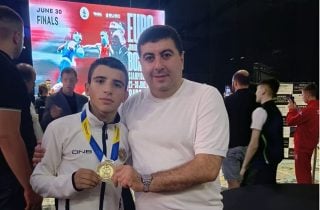 Բռնցքամարտիկ Սիմոն Սիմոնյանը հաղթել է ադրբեջանցի մրցակցին և դարձել Եվրոպայի չեմպիոն