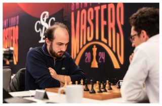 Արամ Հակոբյանը «Saint Louis Masters»-ի առաջատար Ֆաբիանու Կարուանային զիջում է կես միավորով