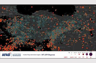 2 տարվա ընթացքում Թուրքիայում գրանցվել է 107.439 երկրաշարժ