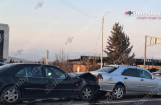 Կոտայքի մարզում բախվել են երկու «Mercedes» և «Hyundai Sonata» -ն. կա վիրшվnր