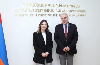 Գալյանն ու Վրաստանի դեսպանը կարևորել են արդարադատության ոլորտում լավագույն փորձի փոխանակումը