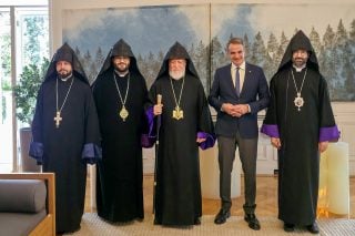 Աթենքում կայացել է Արամ Ա կաթողիկոսի և Հունաստանի վարչապետի հանդիպումը
