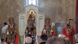 Բելառուսի առաջին հայկական եկեղեցին օծվեց Գարեգին 2-րդի հանդիսապետությամբ