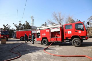Սևան քաղաքում հացատուն է այրվել