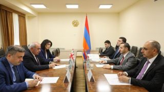 ՀՀ ԲՏԱ նախարարն ընդունել է Վրաստանի դեսպանին