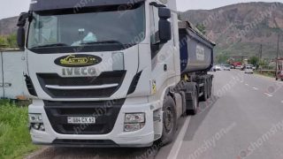 Երևան-Մեղրի ճանապարհին Iveco-ն վրաերթի է ենթարկել հետիոտնին. վերջինս մահացել է