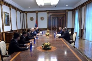 ՀՀ նախագահն ընդունել է Amazon Web Services-ի փոխնախագահ Ջեֆ Բարրին