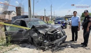 Եղվարդ-Երևան ճանապարհին բախվել են 2 «Mercedes»․ կան տուժածներ