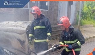 Վերին Կարմիրաղբյուր գյուղում ավտոմեքենա է այրվել
