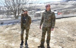 Ալիևները մեկնել են Շուշի