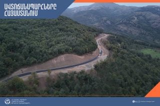 Վանաձոր-Ալավերդի ավտոճանապարհի 41-42-րդ կմ-ի հատվածը միակողմանի երթևեկելի է մարդատար տրանսպորտային միջոցների համար