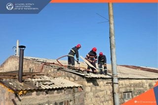 Հրդեհ Կառնուտ գյուղում․ տուժածներ չկան