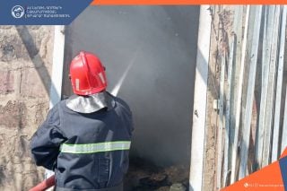 Հրդեհ Բարձրաշեն գյուղում