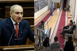 Նիկոլ Փաշինյանն ԱԺ-ում է, լրագրողների տեղաշարժը` սահմանափակ