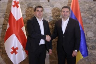 Ալեն Սիմոնյանը հանդիպել է Վրաստանի խորհրդարանի նախագահի հետ