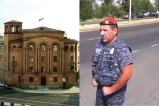 Լրագրողին հարվածած ոստիկանն ազատվել է ծառայությունից