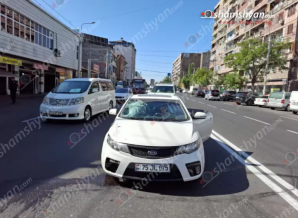 Երևանում «Kia»-ն վրшերթի է ենթարկել փողոցը չթույլատրելի հատվածով անցնող հետիոտնին