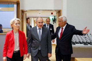 Բրյուսելում մեկնարկել է Փաշինյանի, Անտոնիու Կոշտայի և Ուրսուլա ֆոն դեր Լայենի եռակողմ հանդիպումը
