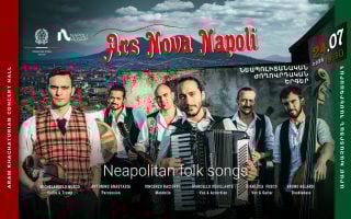 Միայն մեկ երեկո՝ Նեապոլի սրտից. Ars Nova Napoli խումբը համերգով կներկայանա Երևանում