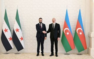 Բաքվում ընթանում է Ադրբեջանի ու Սիրիայի նախագահների հանդիպումը