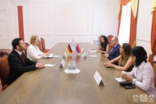 Վլադիմիր Վարդանյանն ու ՀՀ-ում Գերմանիայի դեսպանը քննարկել են ՀՀ քաղաքացիների համար ԵՄ վիզաների ազատականացմանն առնչվող հարցեր