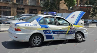 Հյուսիսային պողոտայից առևանգել են ոստիկանական համարանիշերով ավտոմեքենան, ապա դրանով վթարի ենթարկվել