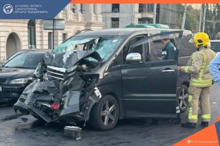 ՃՏՊ Մյասնիկյան պողոտայում․ կան տուժածներ