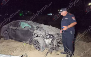 Երևանում բախվել են «Mercedes»-ն ու «Toyota»-ն
