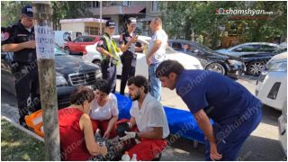«Nissan»-ը Փափազյան փողոցում վրաերթի է ենթարկել փողոցն արգելված հատվածով անցնող հետիոտնին