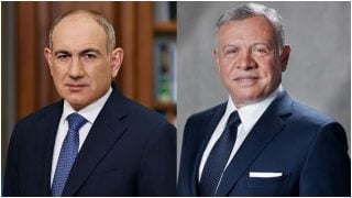 Նիկոլ Փաշինյանը հեռախոսազրույց է ունեցել Հորդանանի թագավորի հետ