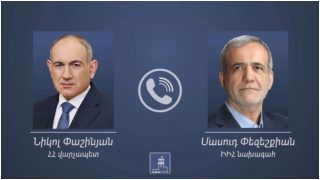 Փաշինյանը հեռախոսազրույց է ունեցել Իրանի նախագահի հետ